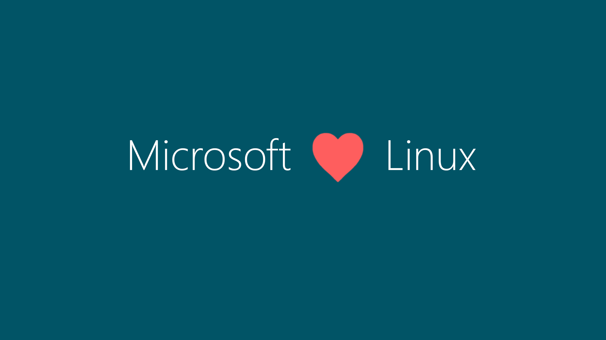 Microsoft ♥ Linux